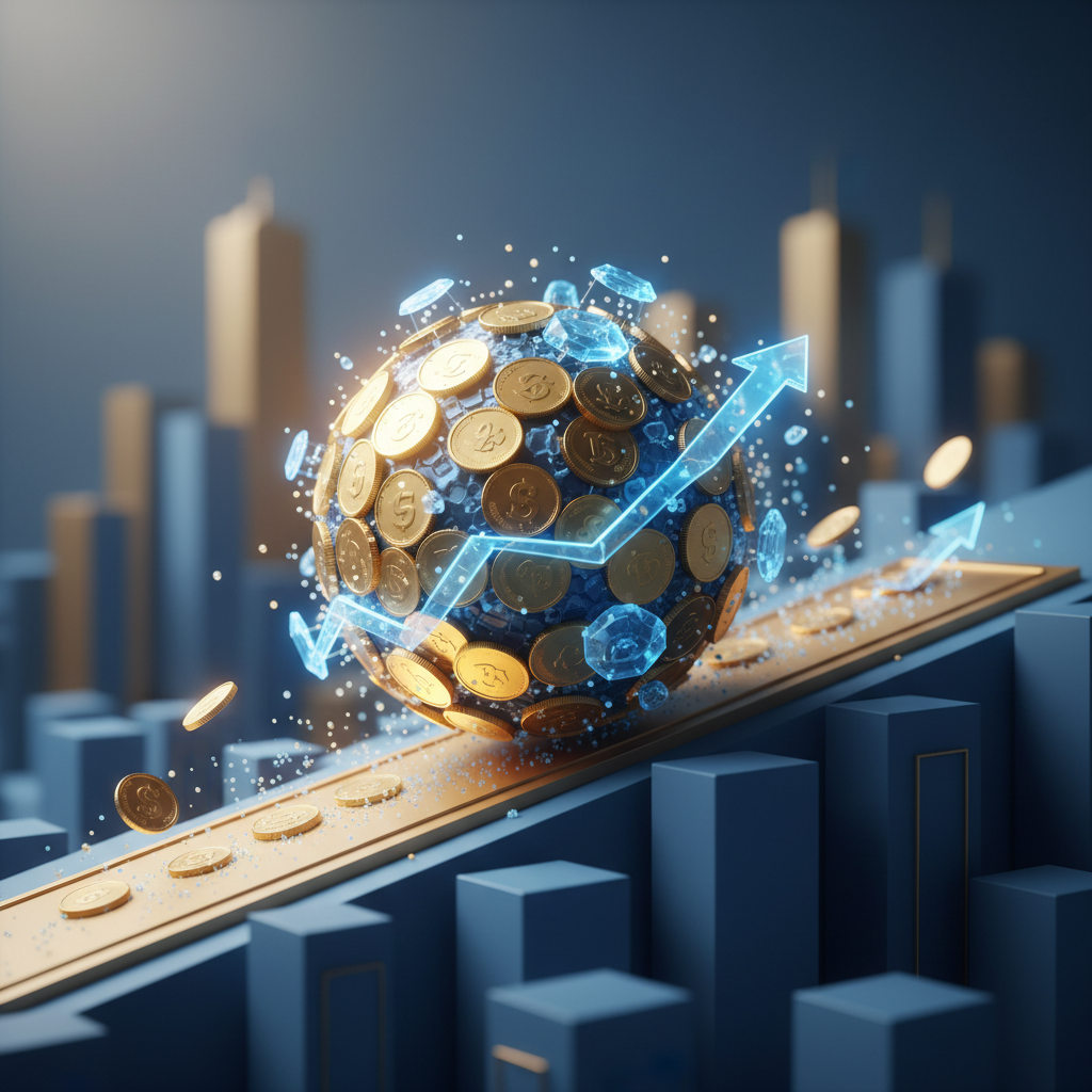O Efeito Bola de Neve: Acelerando Sua Jornada Financeira com Consistência